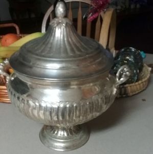 Vintage sliver container